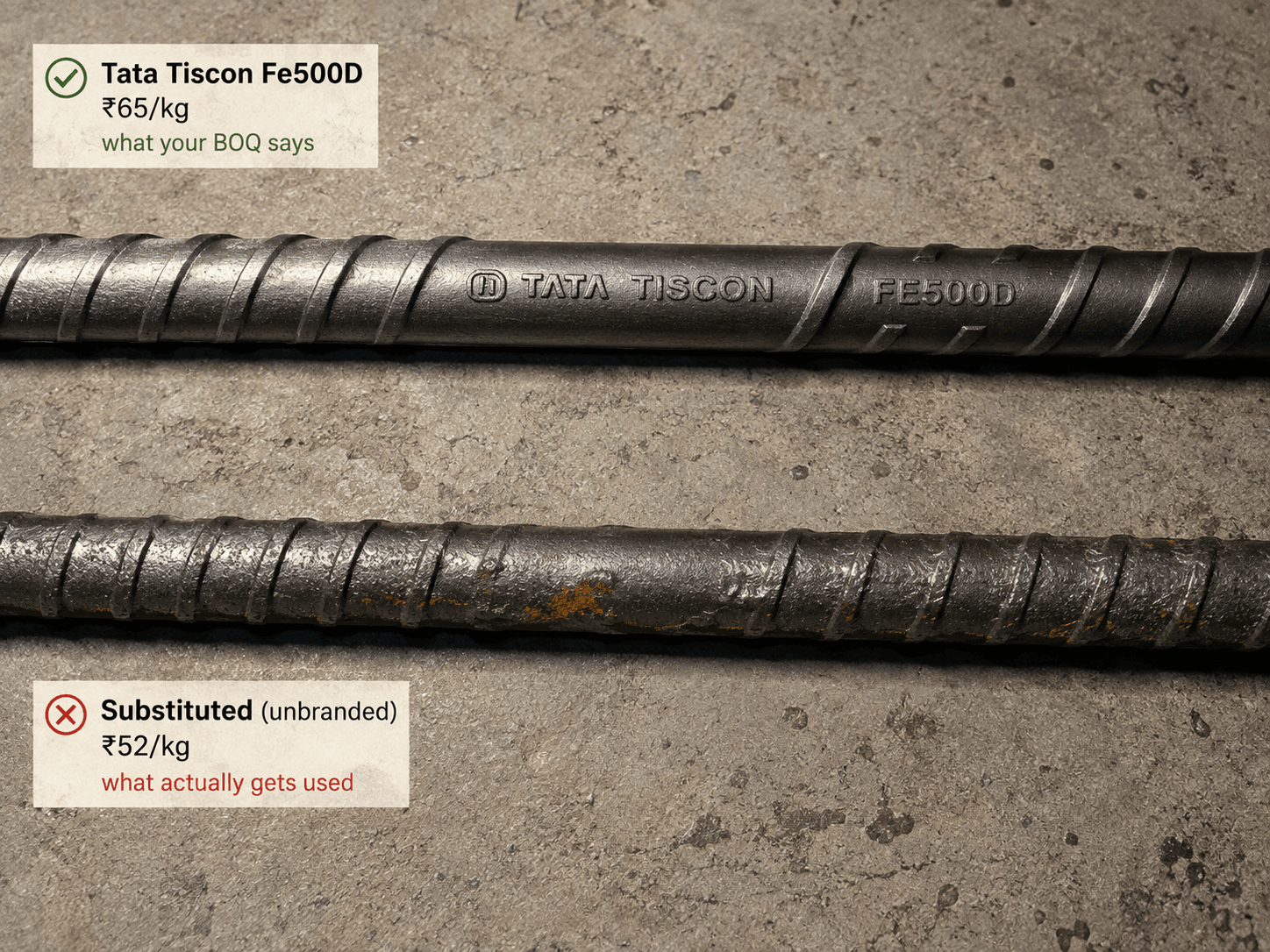 TMT comparison