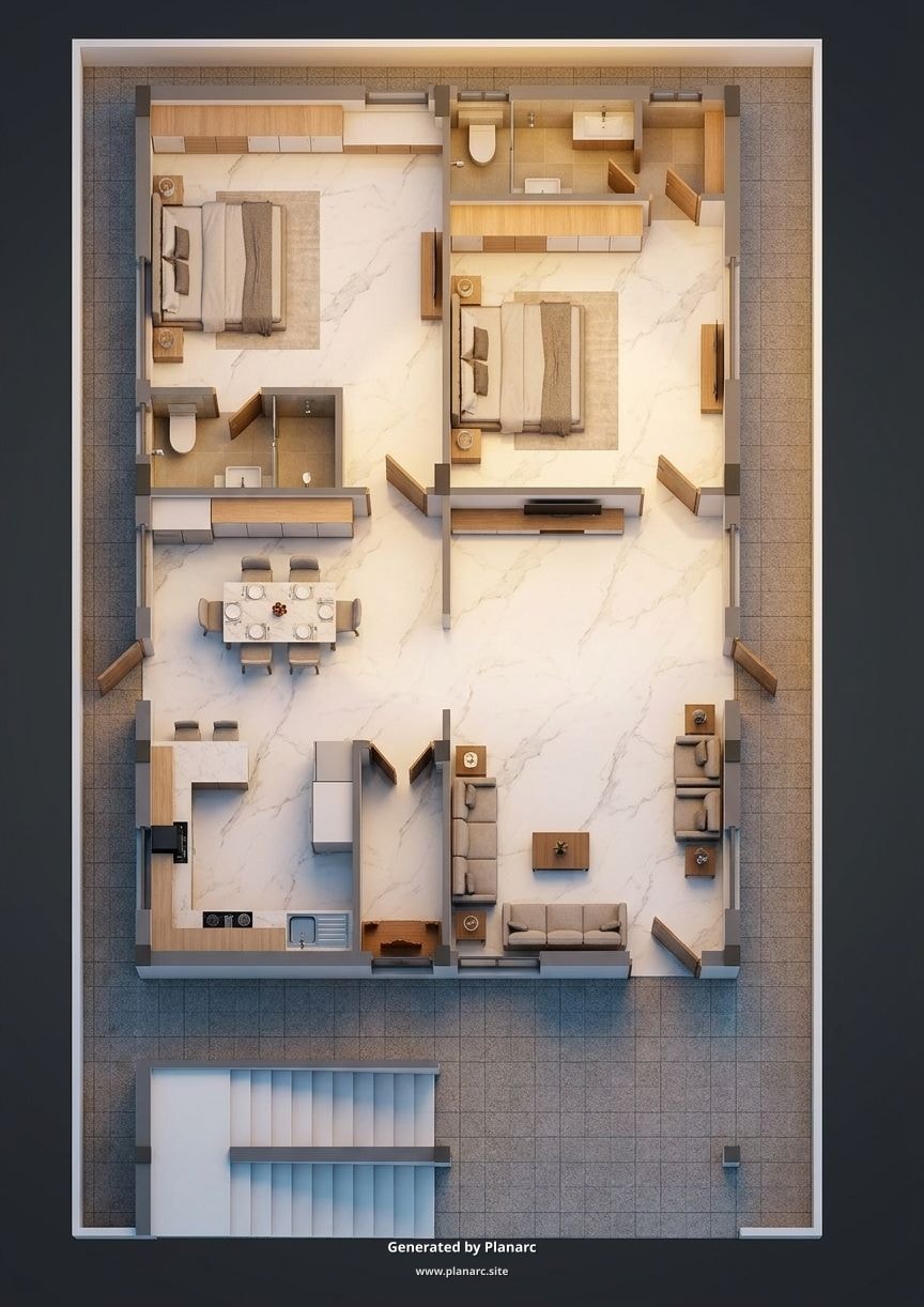 Hyderabad · 2 BHK · 1180 SFT