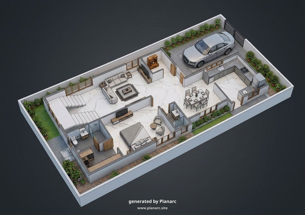 Guntur · 3 BHK · 1380 SFT